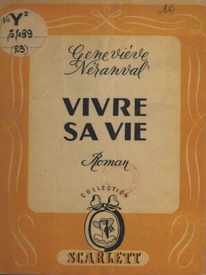 cover image of Vivre sa vie